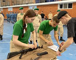 В АГПК прошла спартакиада по допризывной военной подготовке